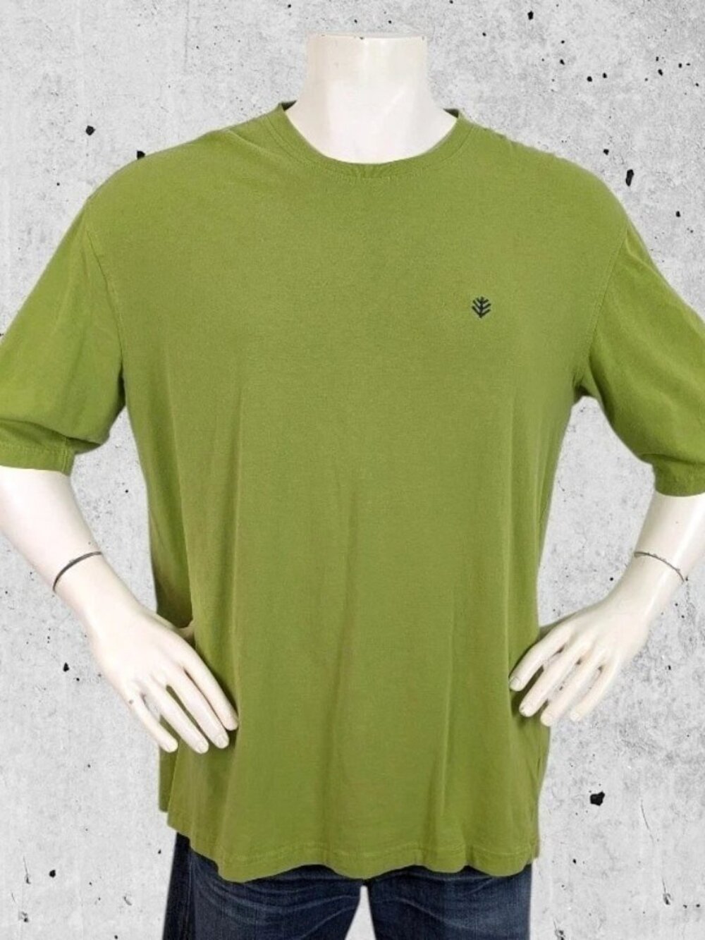 Coolibar T Shirt Size Large Green Tee UPF 50